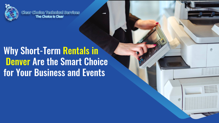 Why Short-Term Rentals in Denver Are the Smart Choice for Your Business and Events