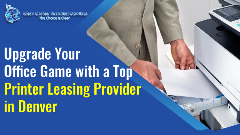 Upgrade Your Office Game with a Top Printer Leasing Provider in Denver