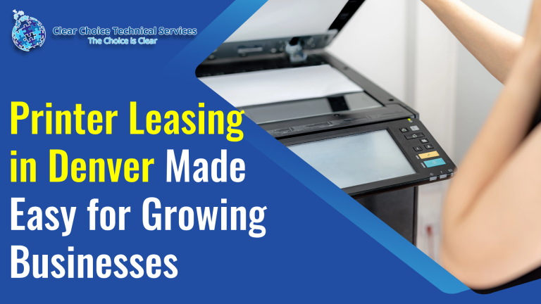 Printer Leasing in Denver Made Easy for Growing Businesses