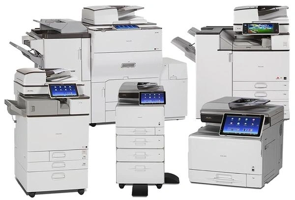 Fleet of professional multifunction business copiers for lease in Denver and the Denver County commercial service area
